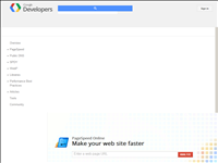 Page Speed Online &mdash; Google Developers