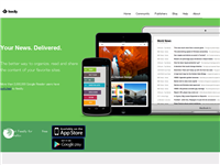 feedly: your news. delivered.