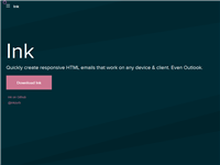Ink: A Responsive Email Framework from ZURB