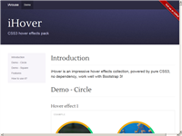 iHover - CSS3 hover effects pack