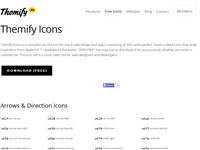 Themify Icons - 320+ Free Icons For Web Design & Apps
